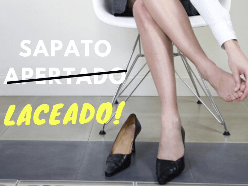 Como lacear sapato de bico fino