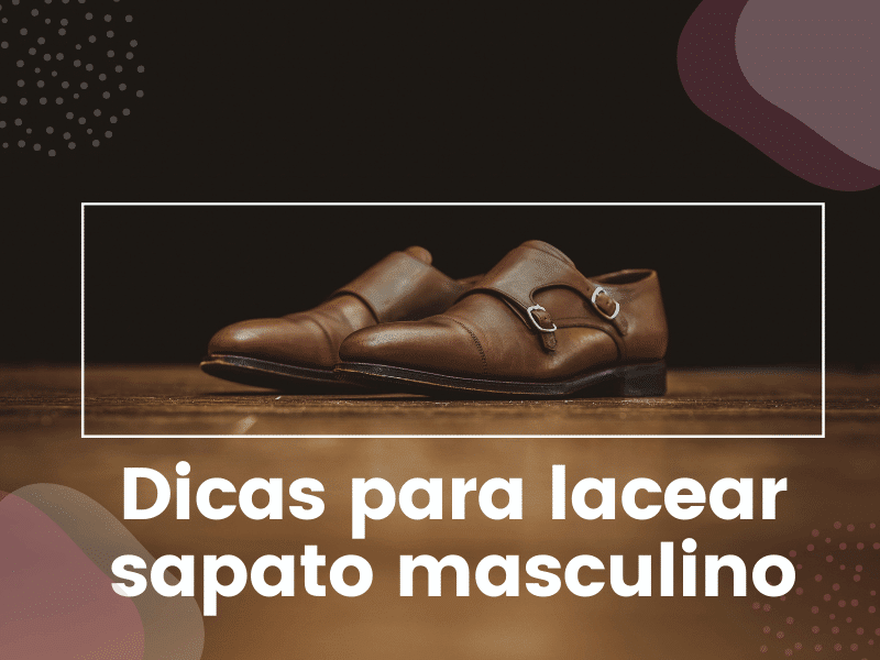 Como lacear sapato masculino