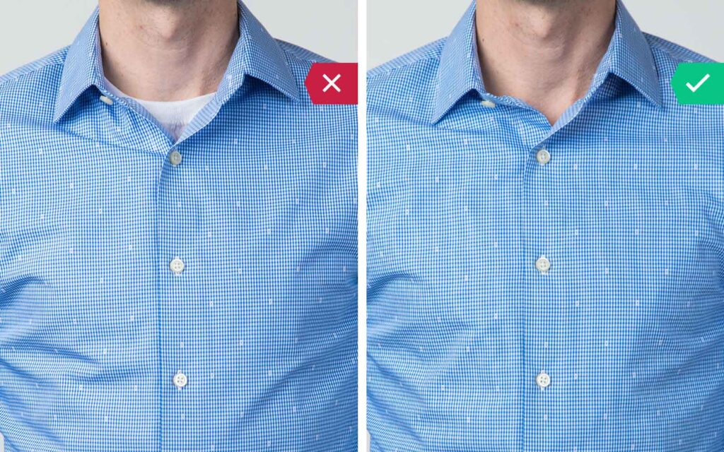 como usar camisa por baixo de camisa