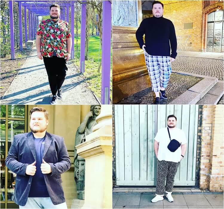 perfis de moda plus size masculina no instagram