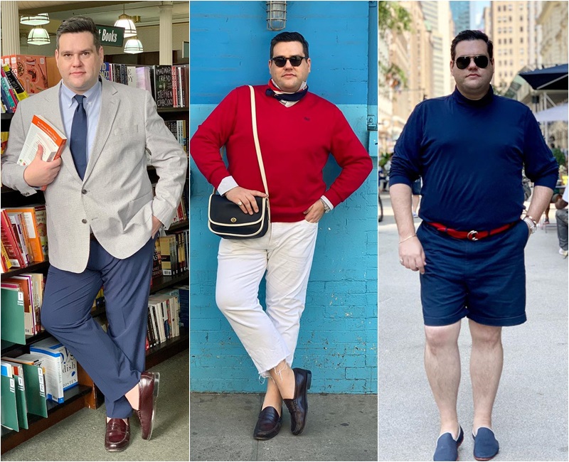 moda para homens gordos