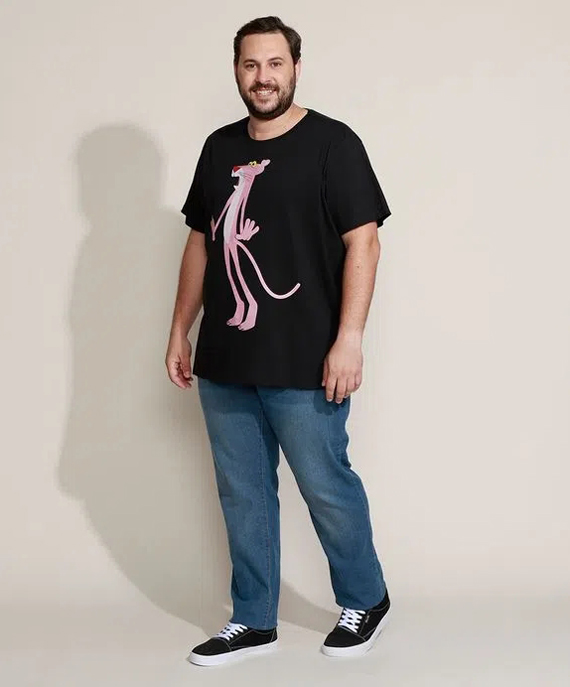 calça jeans masculina plus size