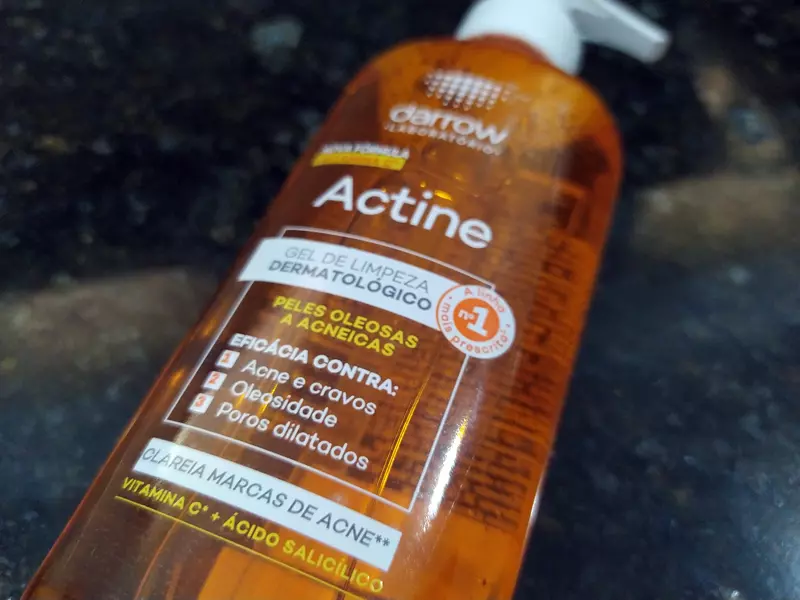 Resenha Gel de Limpeza Actine